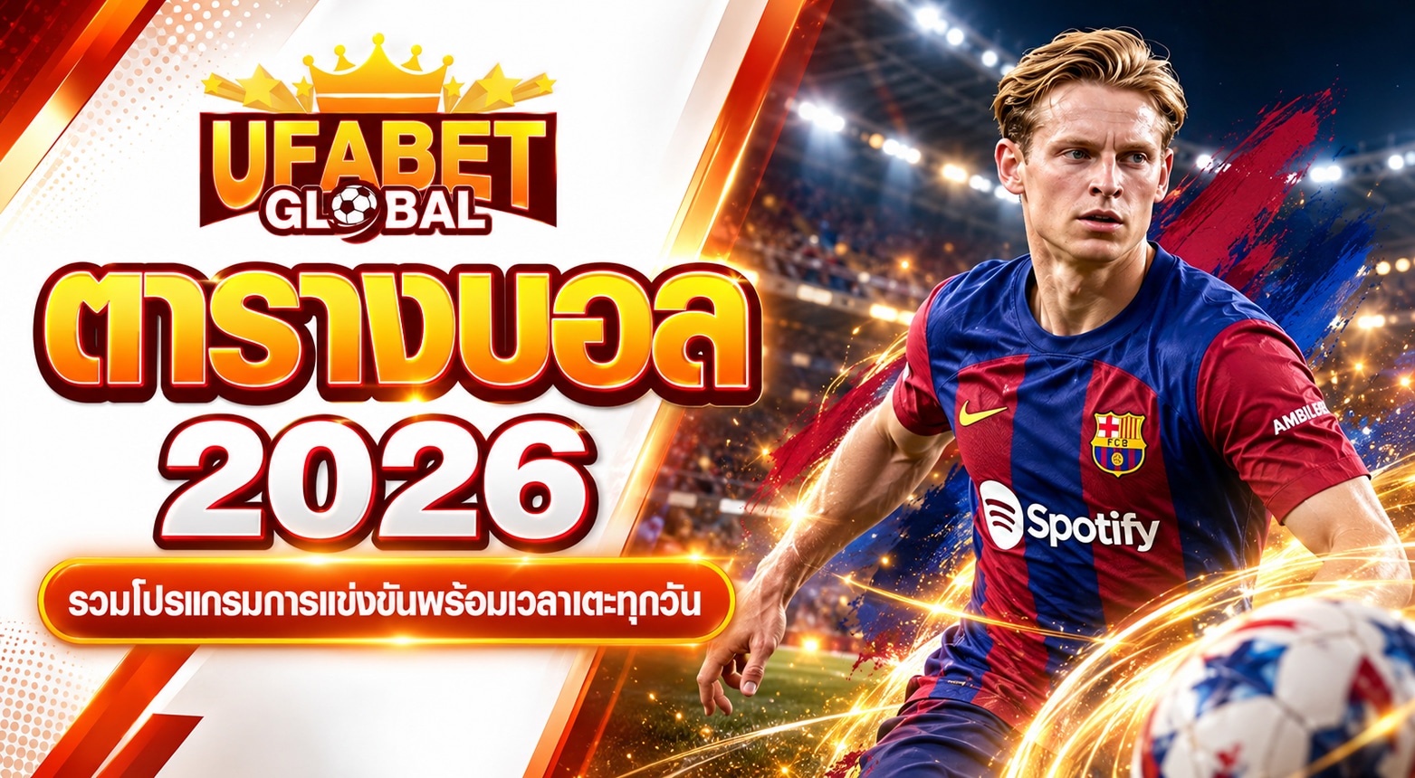 ตารางบอล 2026